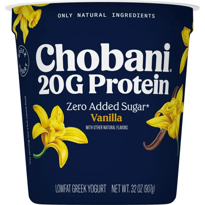 Chobani Lowfat Greek Vanilla Yogurt 32 oz