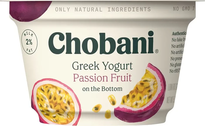 Chobani Passion Fruit Yogurt