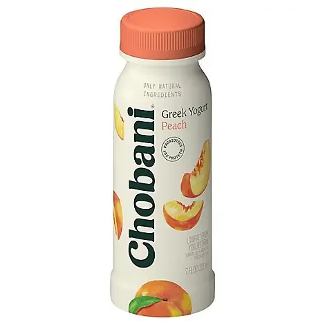 Chobani Peach Greek Yogurt Drink- 7 fl oz