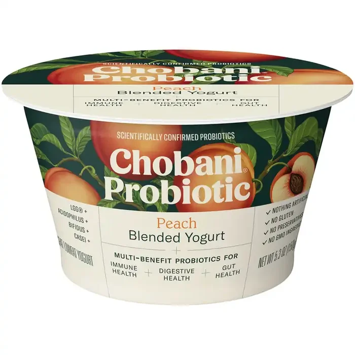 Chobani Probiotic Greek Yogurt Peach