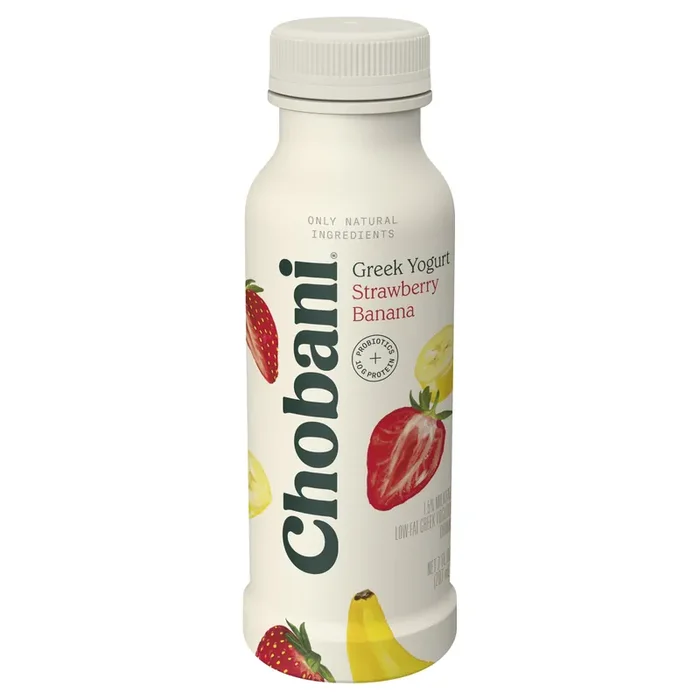 Chobani Strawberry Banana Grek Yogurt Drink – 10 oz
