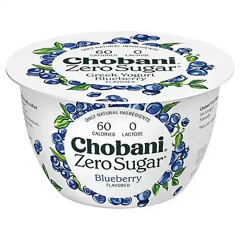 Chobani Zero Sugar Blueberry – 5.3 Oz