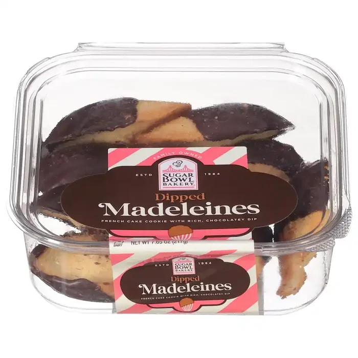 Chocolate Dipped Madeleines