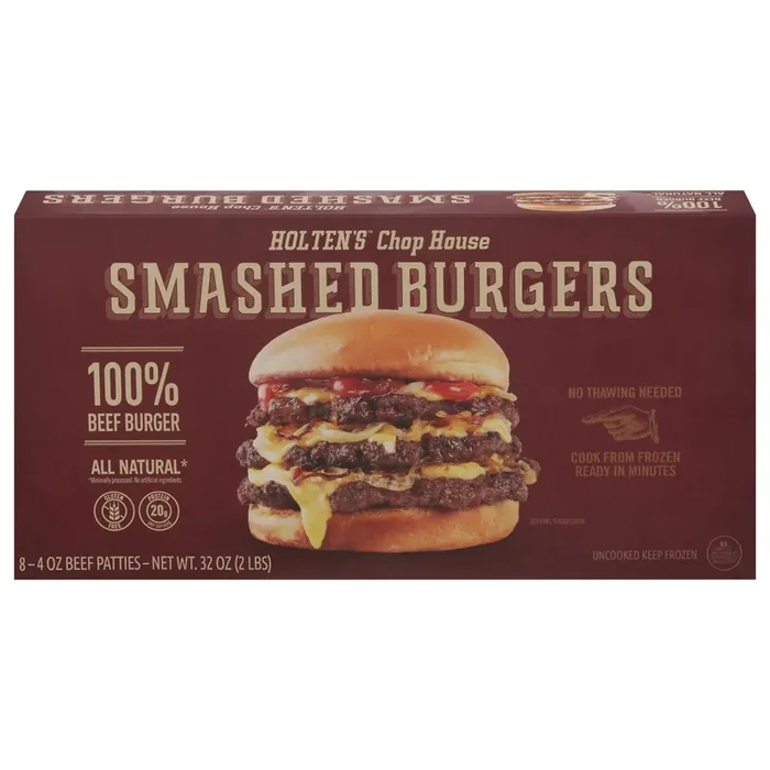 Chop House Smashed Beef Burger 8 ea