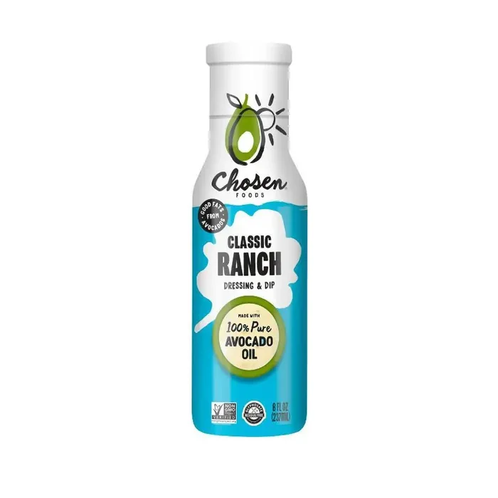 Chosen Foods Avocado Oil Ranch Dressing & Marinade 8 Ounces