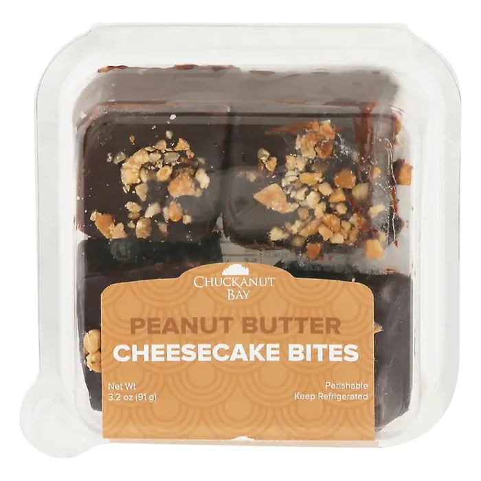 Chuckanut Bay Dipped Peanut Butter Cheesecake Bites 3.2 oz