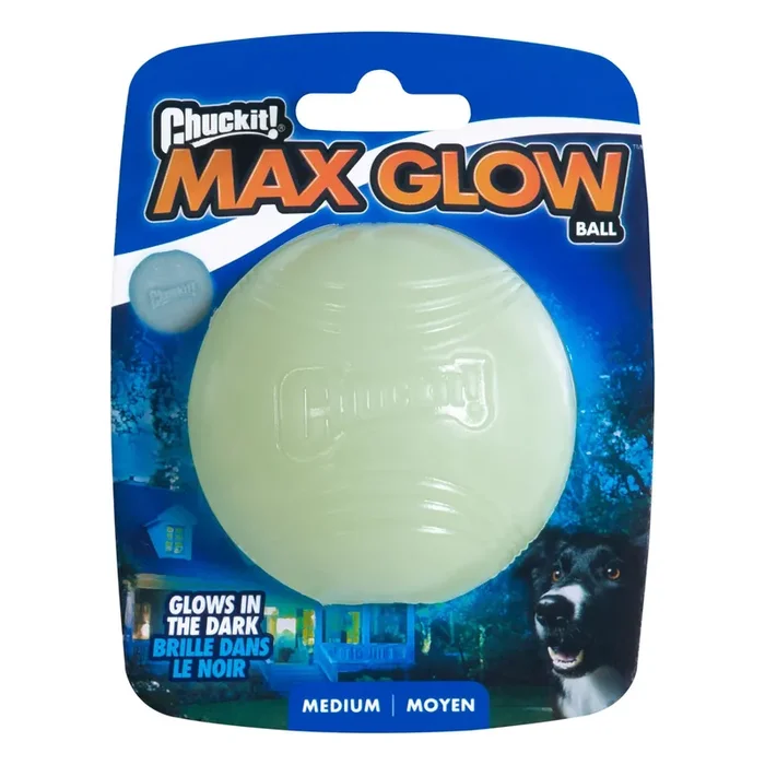 Chuckit! Max Glow Ball Dog Toy