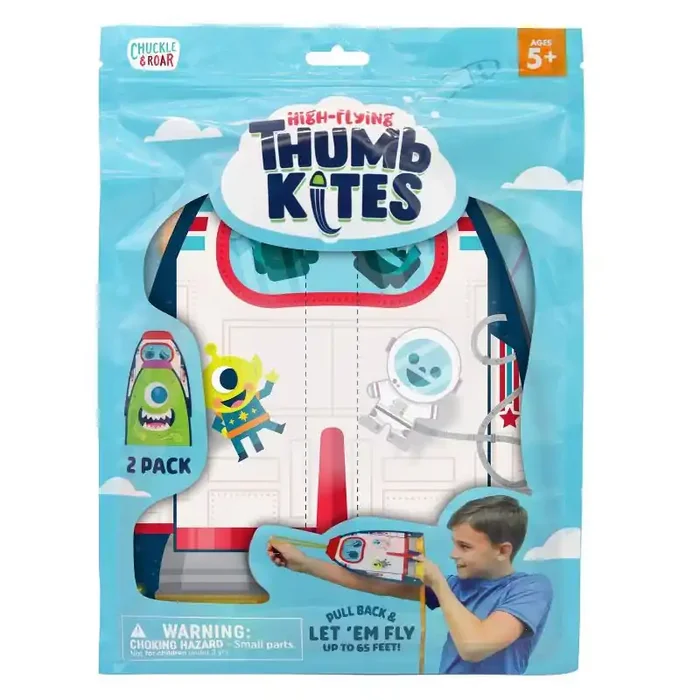 Chuckle & Roar High-Flying Thumb Kites – 2pc
