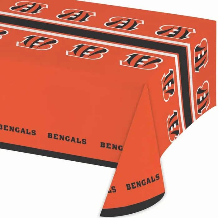 Cincinnati Bengals Table Cover, 1ct.