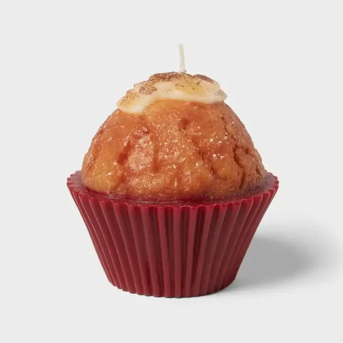 Cinnamon Pumpkin Muffin Wax Figural Candle – Threshold™