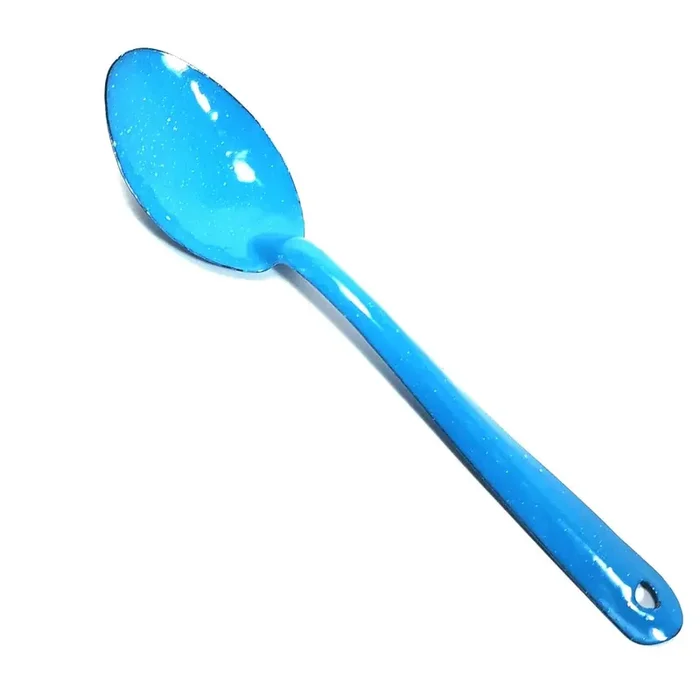 Cinsa Serving Spoon Turquoise 12″