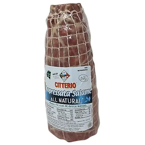 Citterio Sopressata Sweet Large Salami Bulk – 6.5 Lbs
