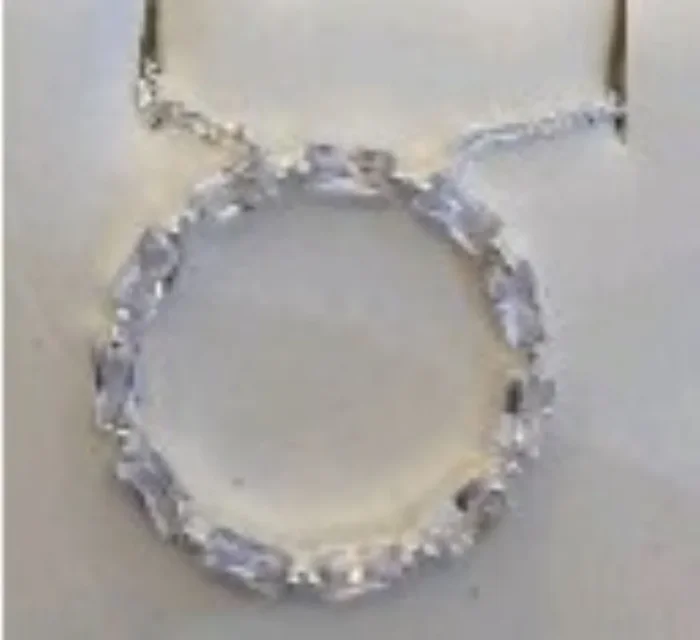 City By City Cbc Neck Bagg Cz Path Opn Crc 113868 Slv