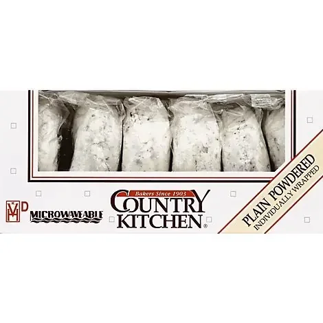 Ck Plain Powdered Donuts – 12 Oz
