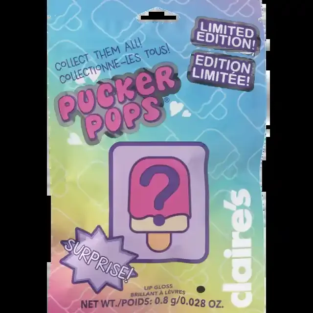 Claire‘s Cosmetics Blind Bag Pucker Pop