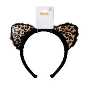 Claire‘s Halloween Leopard Cat Headband
