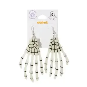 Claire‘s Halloween Skeleton Hands Earrings
