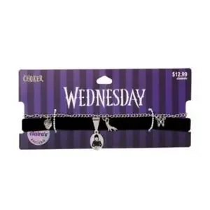 Claire‘s Halloween Wednesday Choker Necklace