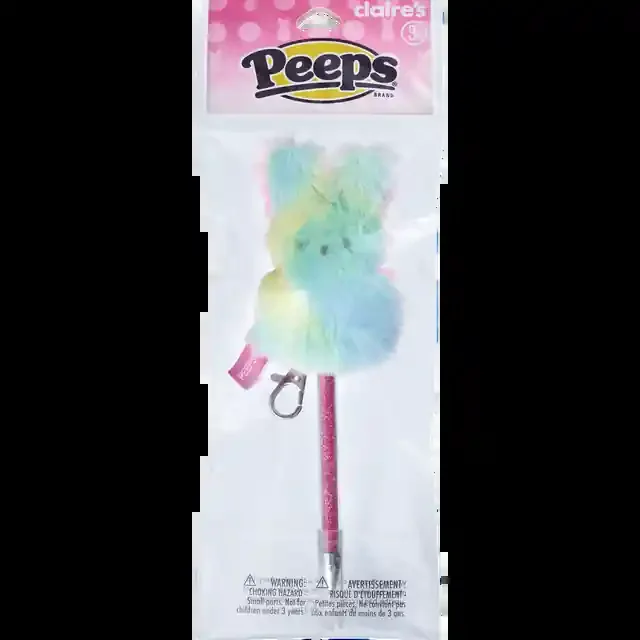 Claires E Peeps Keyring Pen