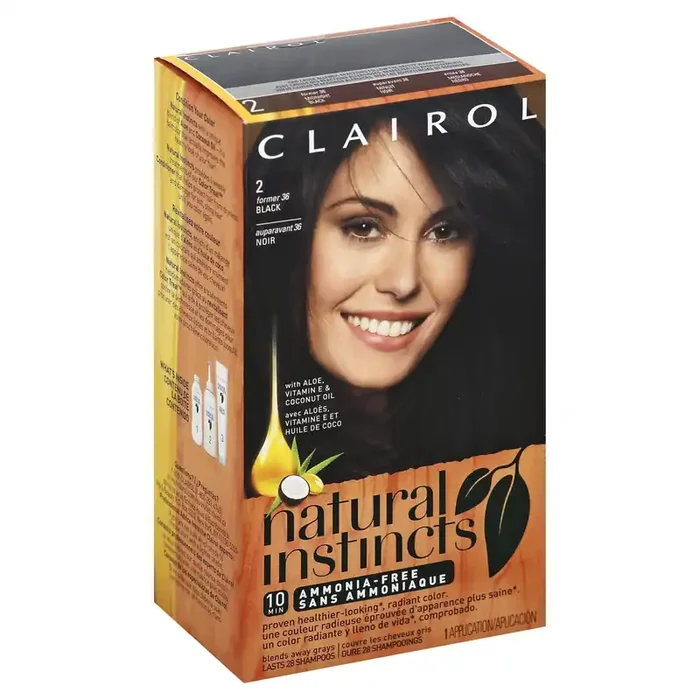 Clairol Natural Instincts Hair Color – 2 Black
