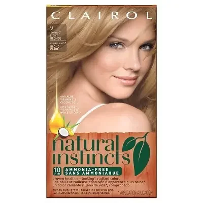Clairol Natural Instincts Non Permanent Hair Color Ammonia Free 2 Light Blonde