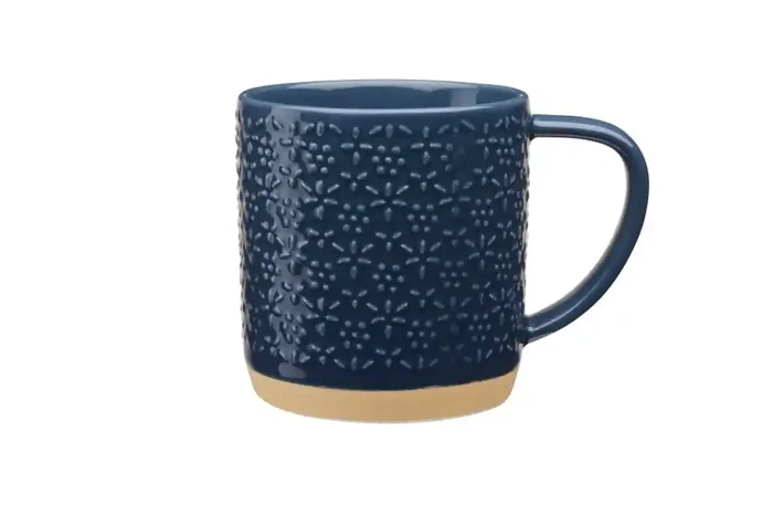 Clay Art Glaze Dots Mug – Blue