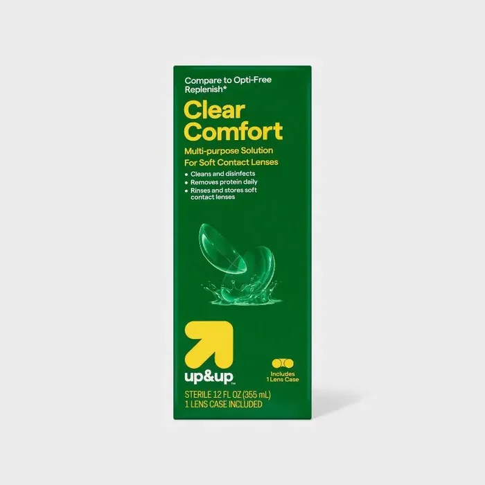 Clear Comfort Multipurpose Contact Solution – 12 fl oz – up&up™
