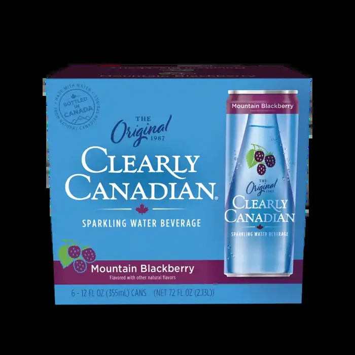 Clearly Canadian Mountain Blackberry – 12 oz