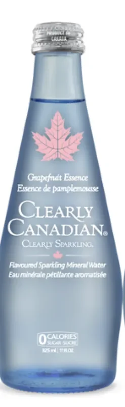 Clearly Canadian Sparkling Grapefruit Essence – 11 oz