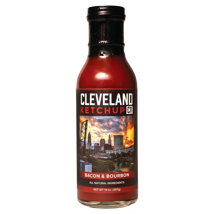 Cleveland Ketchup Co. Cleveland Ketchup, Bacon & Bourbon – 14 oz
