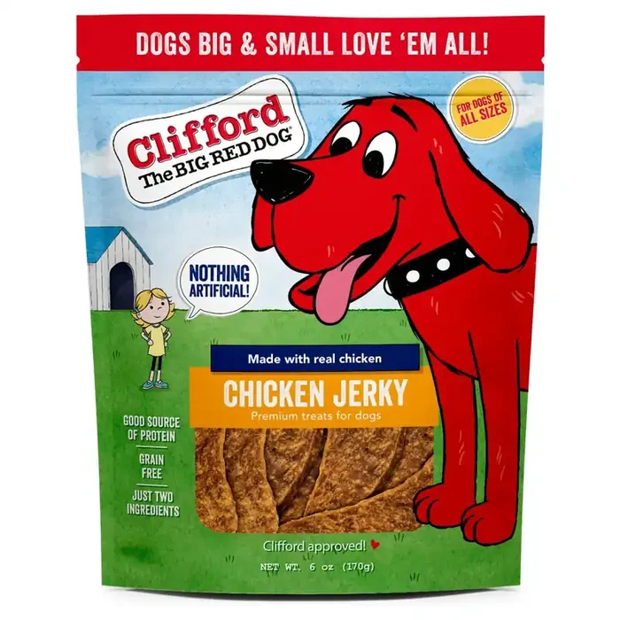 Clifford The Big Red Dog Chicken Jerky Dog Treats