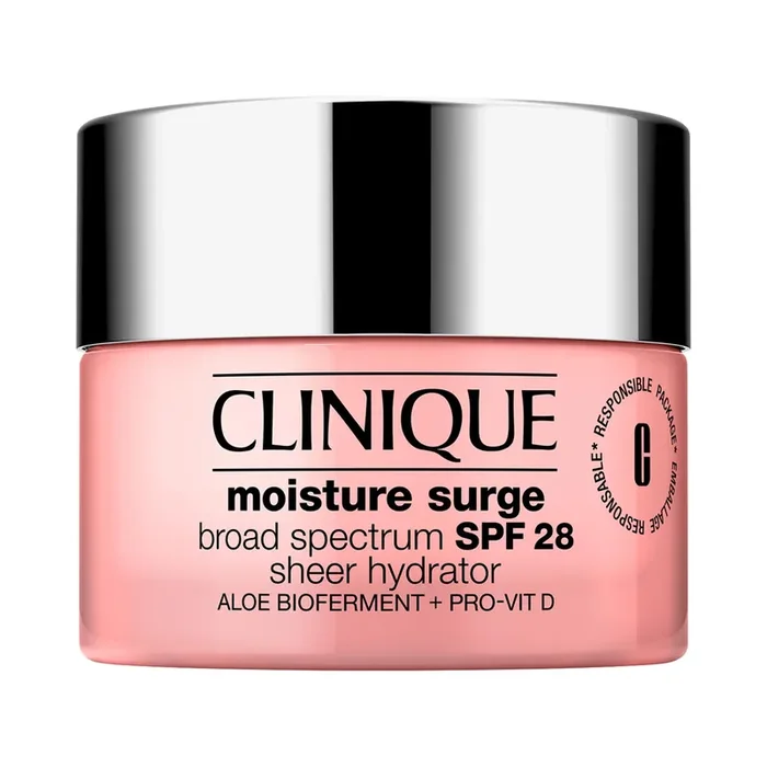 CLINIQUE Moisture Surge™ Broad Spectrum Sunscreen SPF 28 Sheer Hydrator Moisturizer 1.6 oz / 50 mL