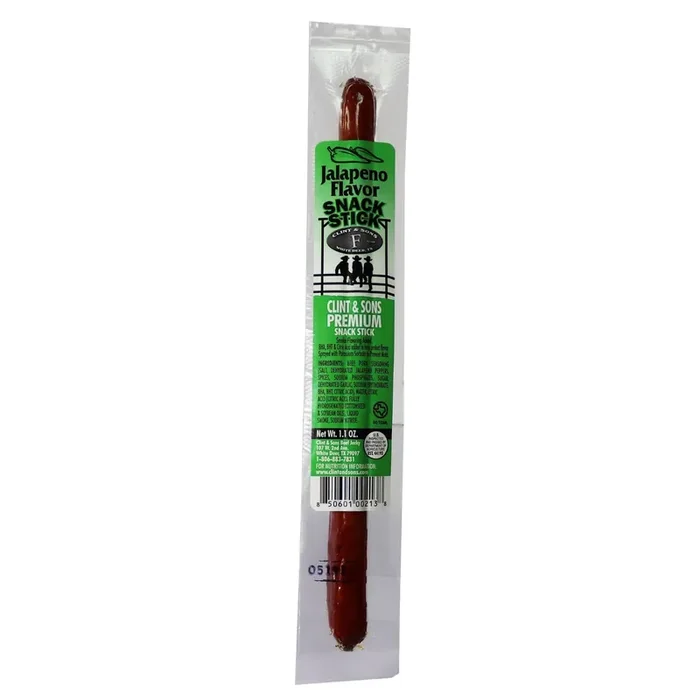 Clint & Sons Jalapeno Snack Stick