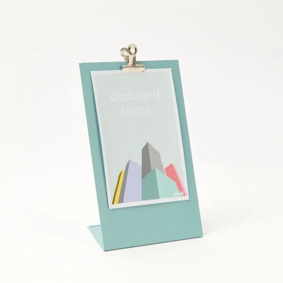 Clipboard Frame Medium Light Blue