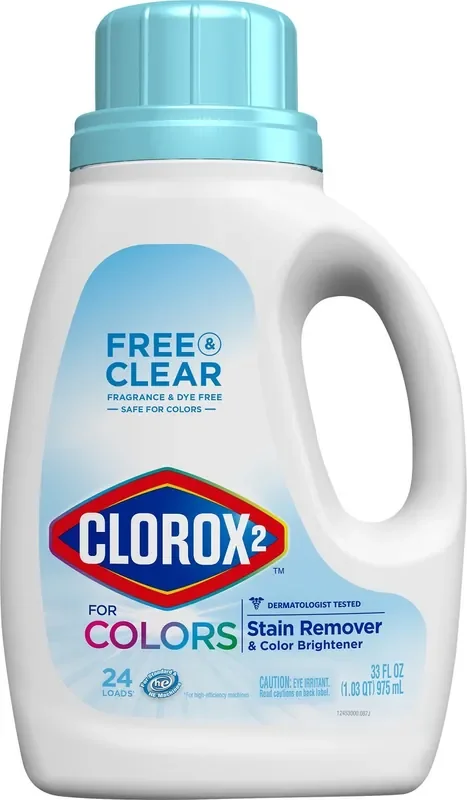 Clorox 2 For Colors Free & Clear Stain Remover & Color Brightener 33 oz
