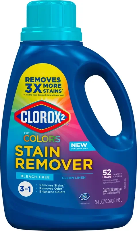 Clorox 2 Laundry Stain Remover and Color Booster, Clean Linen, 66 Ounces