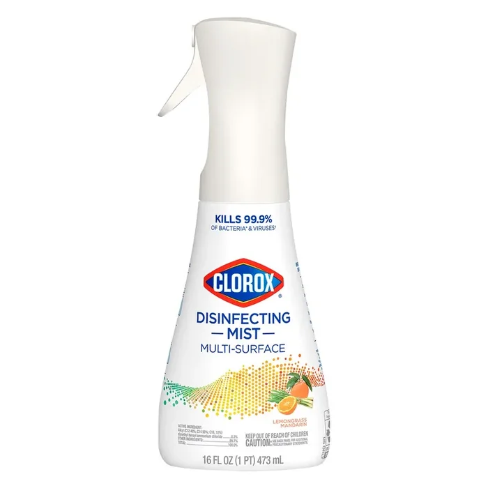 Clorox Disinfecting Mist Lemongrass Mandarin Disinfecting Spray