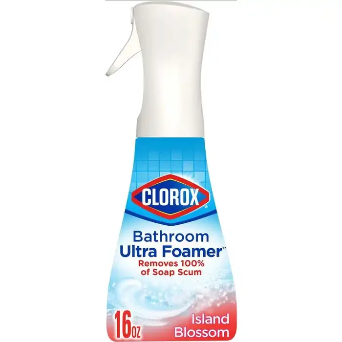 Clorox Island Blossom Ready-to-Use Bathroom Foamer – 16 fl oz