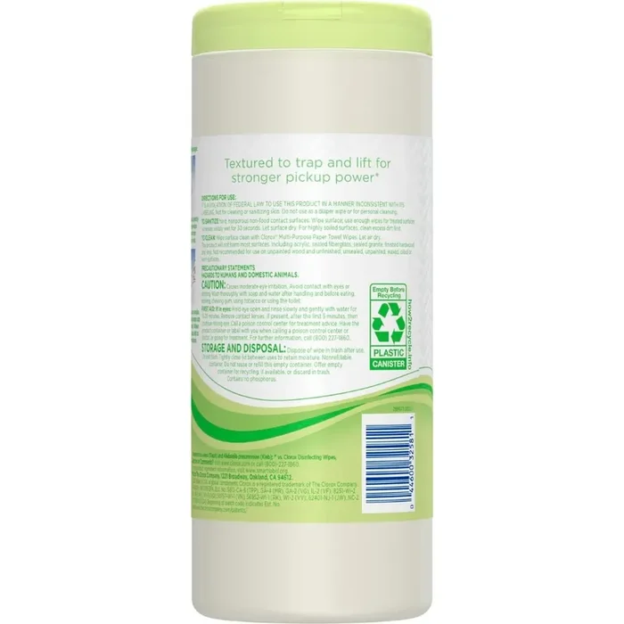 Clorox Multi-Purpose Paper Towel Wipes, Jasmine Scent