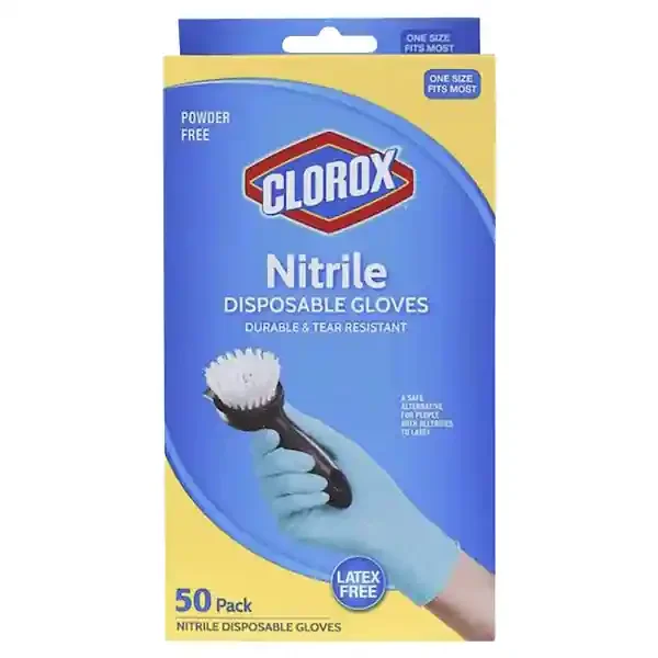 Clorox Nitrile Disposable Gloves