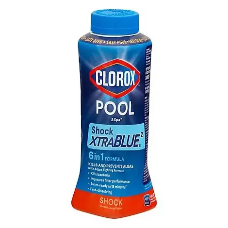 Clorox Shock Xtrablue2 6 in 1 Formula – 1 Lb