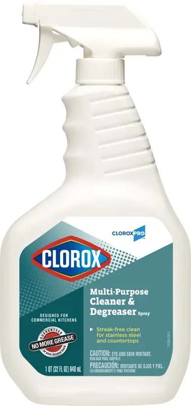 CloroxPro™ Clorox™ Professional Multi-Purpose Cleaner & Degreaser Spray, 32 Ounces (30865)