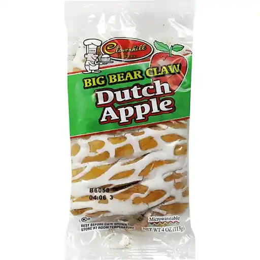 Cloverhill Bakery Big Bear Claw Dutch Apple