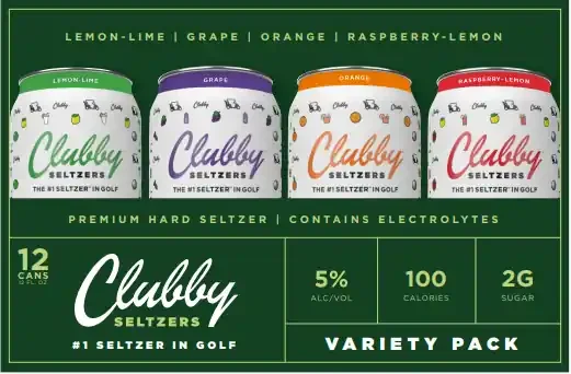 Clubaby Clubby Hard Seltzer Variety Pack