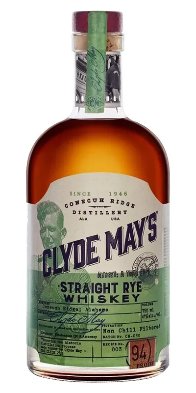 Clyde May‘s Straight Rye Whiskey