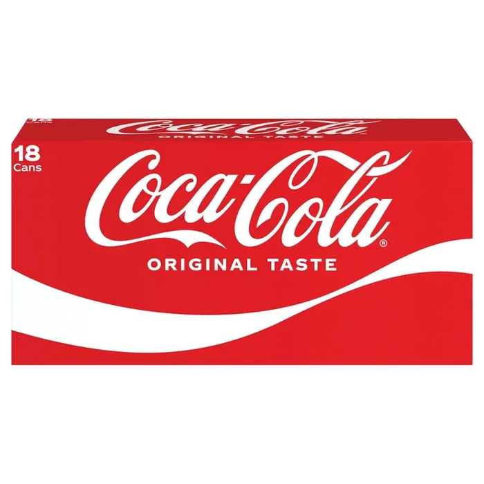 Coca-Cola Cans- 18 ct
