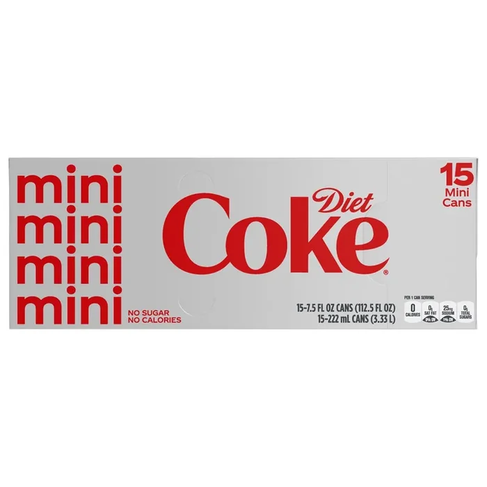 Coca-Cola Diet Coke Cans- 15 ct