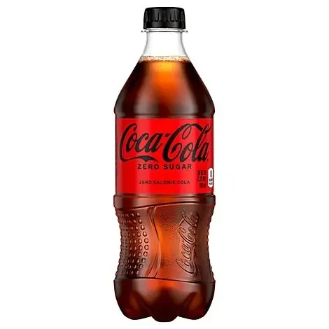 Coca-Cola Zero Sugar Soda Bottle- 20 fl oz