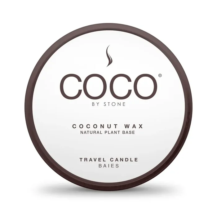 Coco By Stone Coconut Wax Travel Tin Candle – Baies