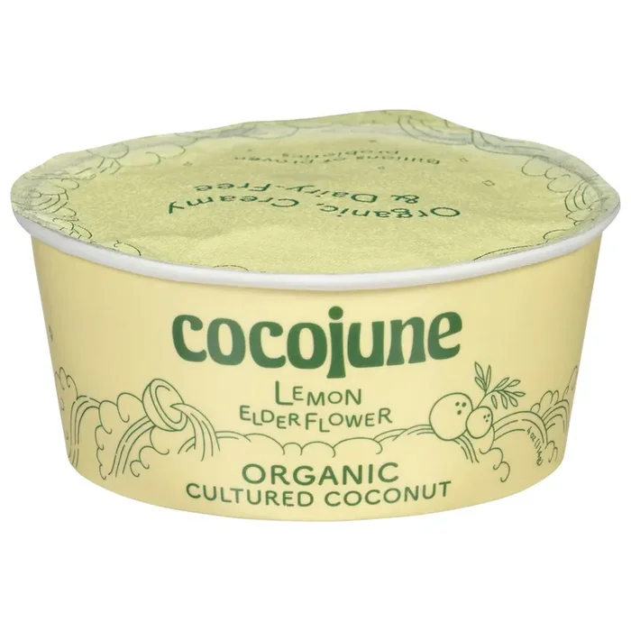 Cocojune Organic Lemon Elderflower Cultured Coconut
